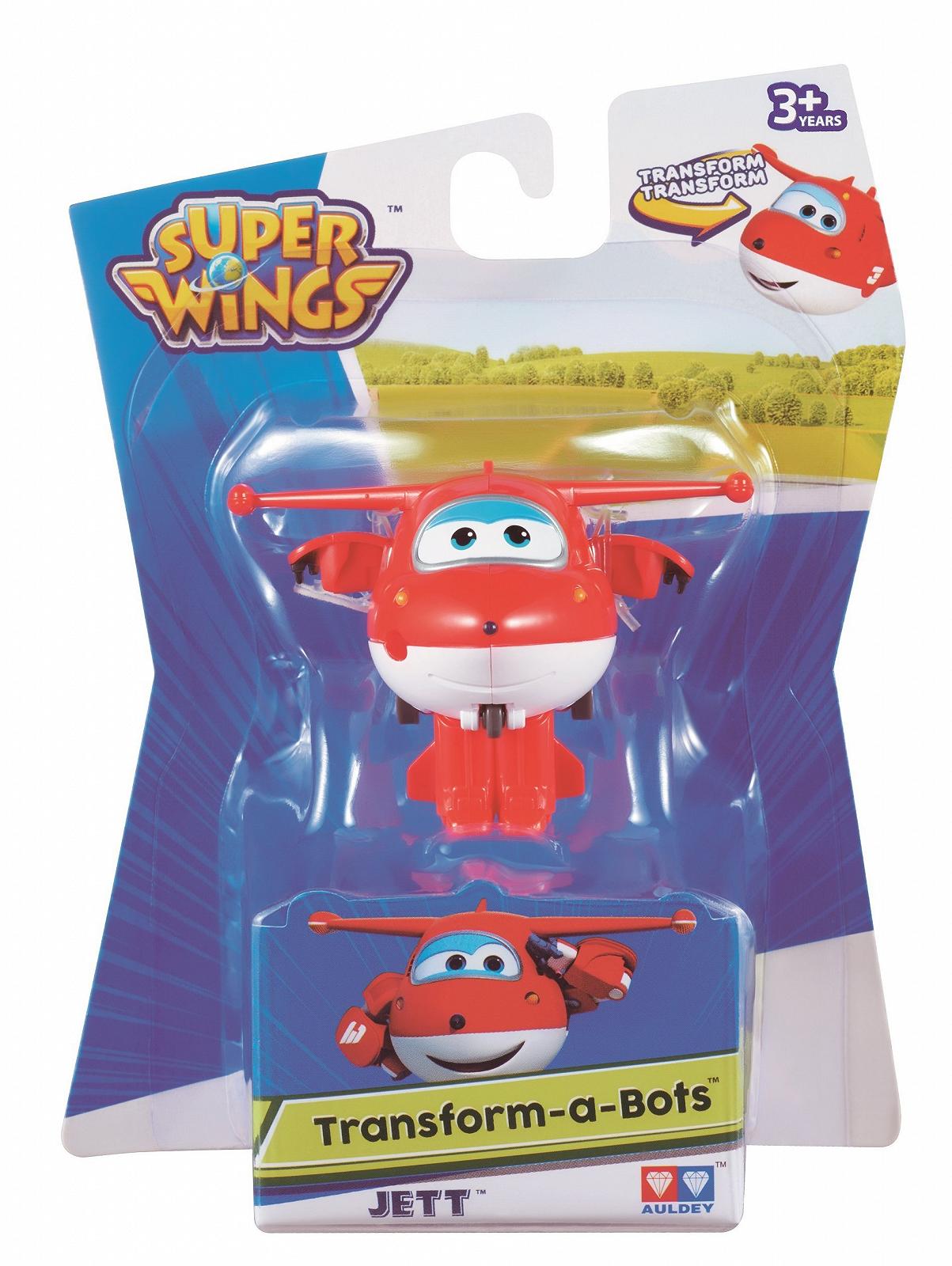 Фигурка-трансформер Super Wings Series 1 Jett 2 дюйма, фото №3