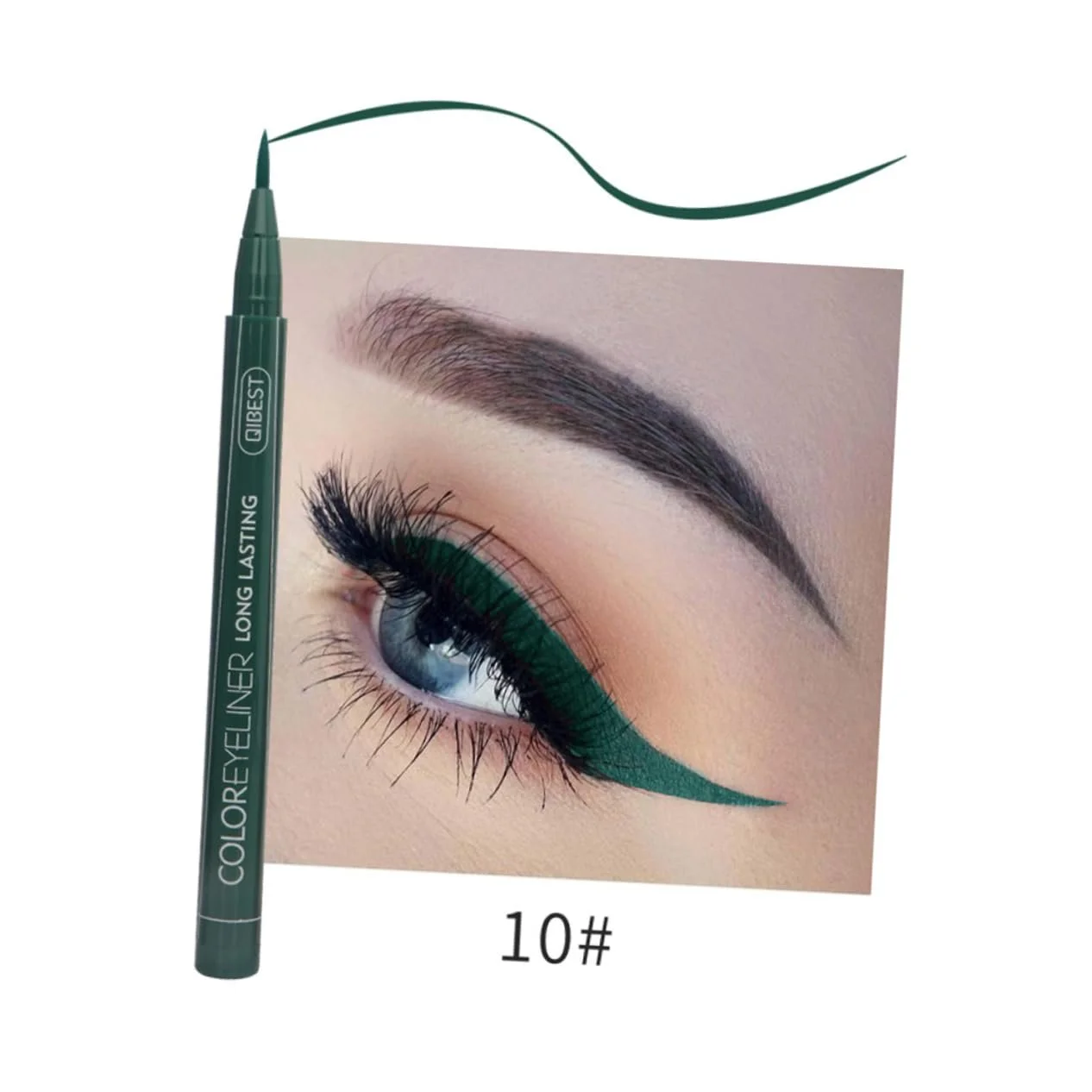 Eyeliner minkissy 24 Stk Neon, водостійка, Рідка, матовий, фото №5