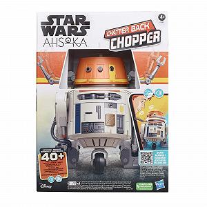 Аніматронна іграшка Star Wars Chatter Back Chopper для дітей, 40+ комбінацій звуків і рухів synthetic.ua - Фото 1