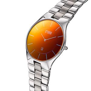 Годинник STORM Slim-X XL для чоловіків з мінімалістичним циферблатом, ультратонким ремінцем та корпусом, подвійним матовим та полірованим покриттям, водонепроникний до 50 м з датою synthetic.ua - Фото 1
