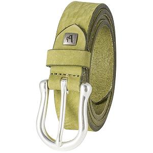 Женский кожаный ремень bruno banani из кожи Full Cow Nubuck, светло-зеленый, зеленый - Фото 1