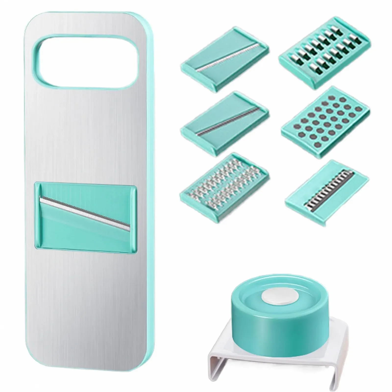 Терка для часнику з магнітною задньою стороною для кухні ресторану та дому, фото №7