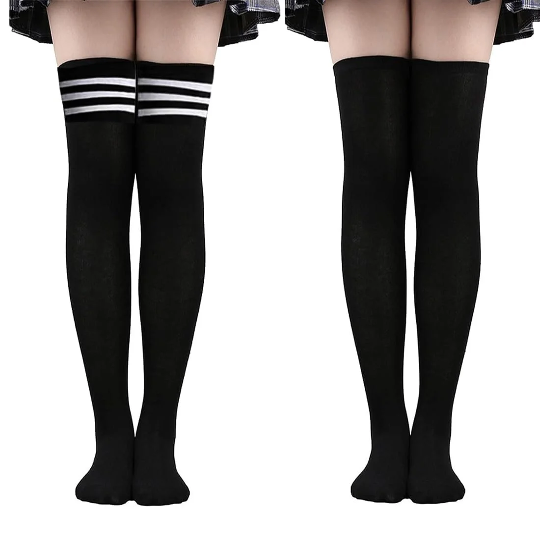 Жіночі гольфи multicoloured, 2 пари, фото №1 Жіночі гольфи multicoloured, 2 пари, фото №1