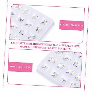 Украшение Стразы 120 шт. для маникюра своими руками, украшения для маникюра, уникальные аксессуары для ногтей, фигурные украшения цена на synthetic.ua - Фото 1 Украшение Стразы 120 шт. для маникюра своими руками, украшения для маникюра, уникальные аксессуары для ногтей, фигурные украшения synthetic.ua - Фото 1