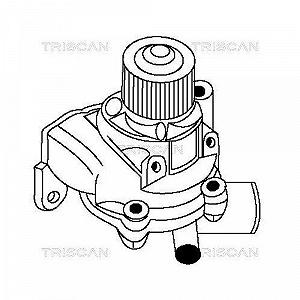 Водяной насос охлаждения двигателя TRISCAN 8600 50946 для MAZDA SUZUKI KIA synthetic.ua - Фото 1