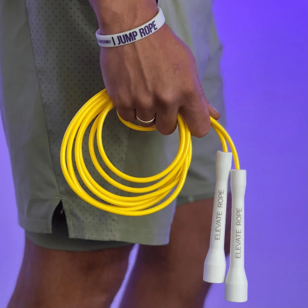 Скакалка Elevate Speed Rope MAX з PVC та нейлоновим сердечником 5 мм 3 м, фото №2 Скакалка Elevate Speed Rope MAX з PVC та нейлоновим сердечником 5 мм 3 м, фото №2