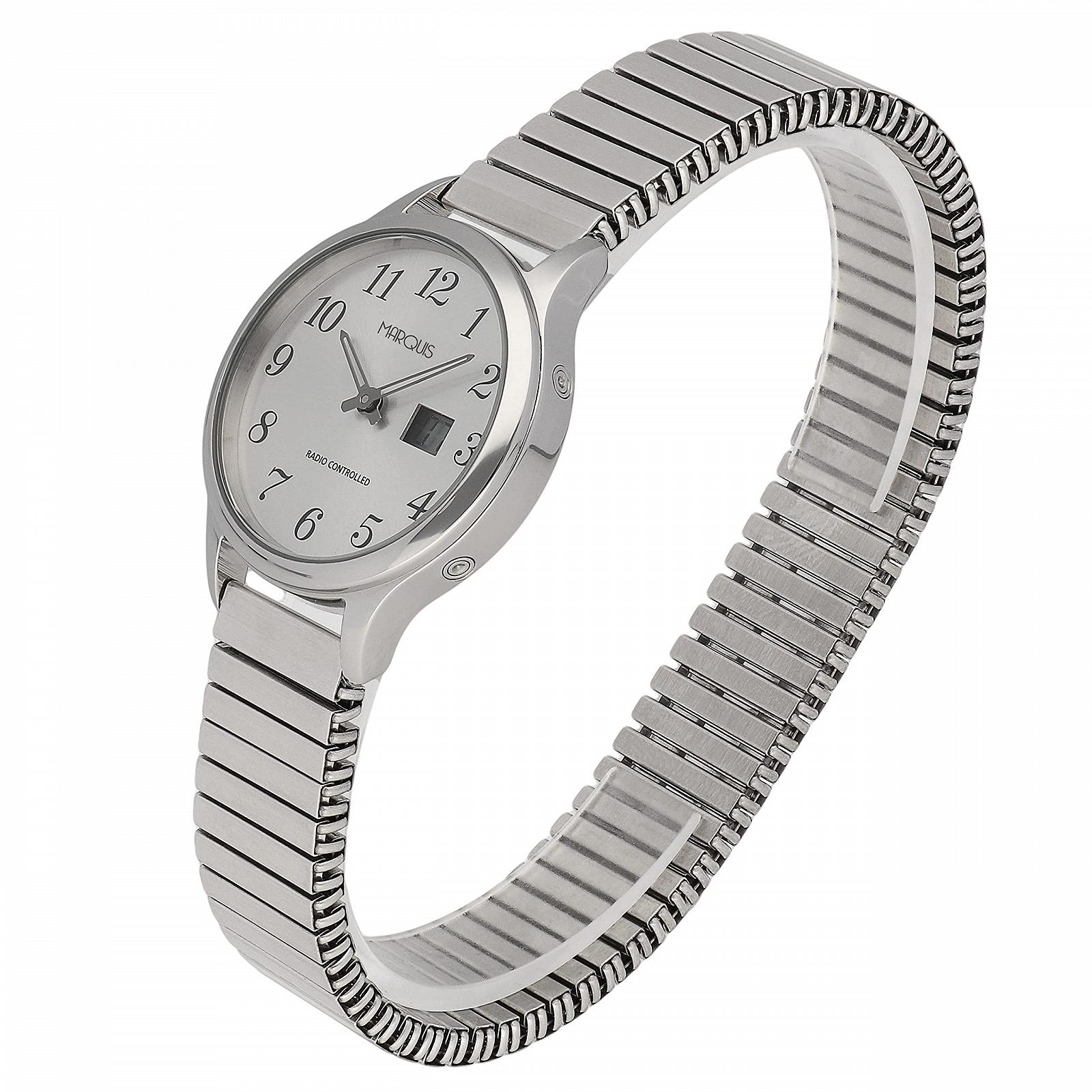 Жіночий Радіокерований Годинник MARQUIS 4006-502, сріблястий, Браслет, фото №2