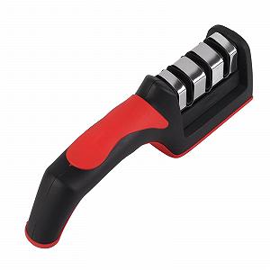 Точило для ножів 3-сегментне ручне 21 x 5 см synthetic.ua - Фото 1