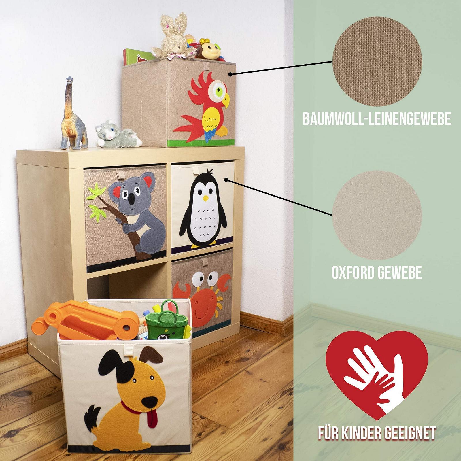 Ящик для хранения Lifeney для детей Практичный, для хранения детских игрушек, фото №3