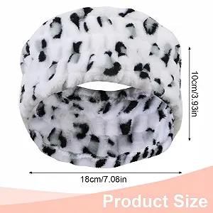 Набір з 4 спа пов'язок на голову для макіяжу та вмивання для жінок synthetic.ua - Фото 1