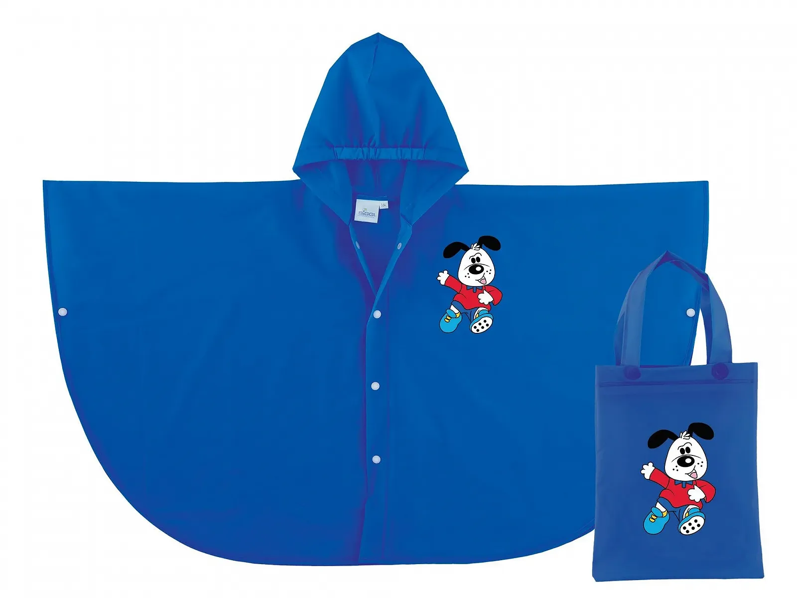 Дощовик з капюшоном Siggi для хлопчиків та дівчаток + Безкоштовна сумка, фото №1
