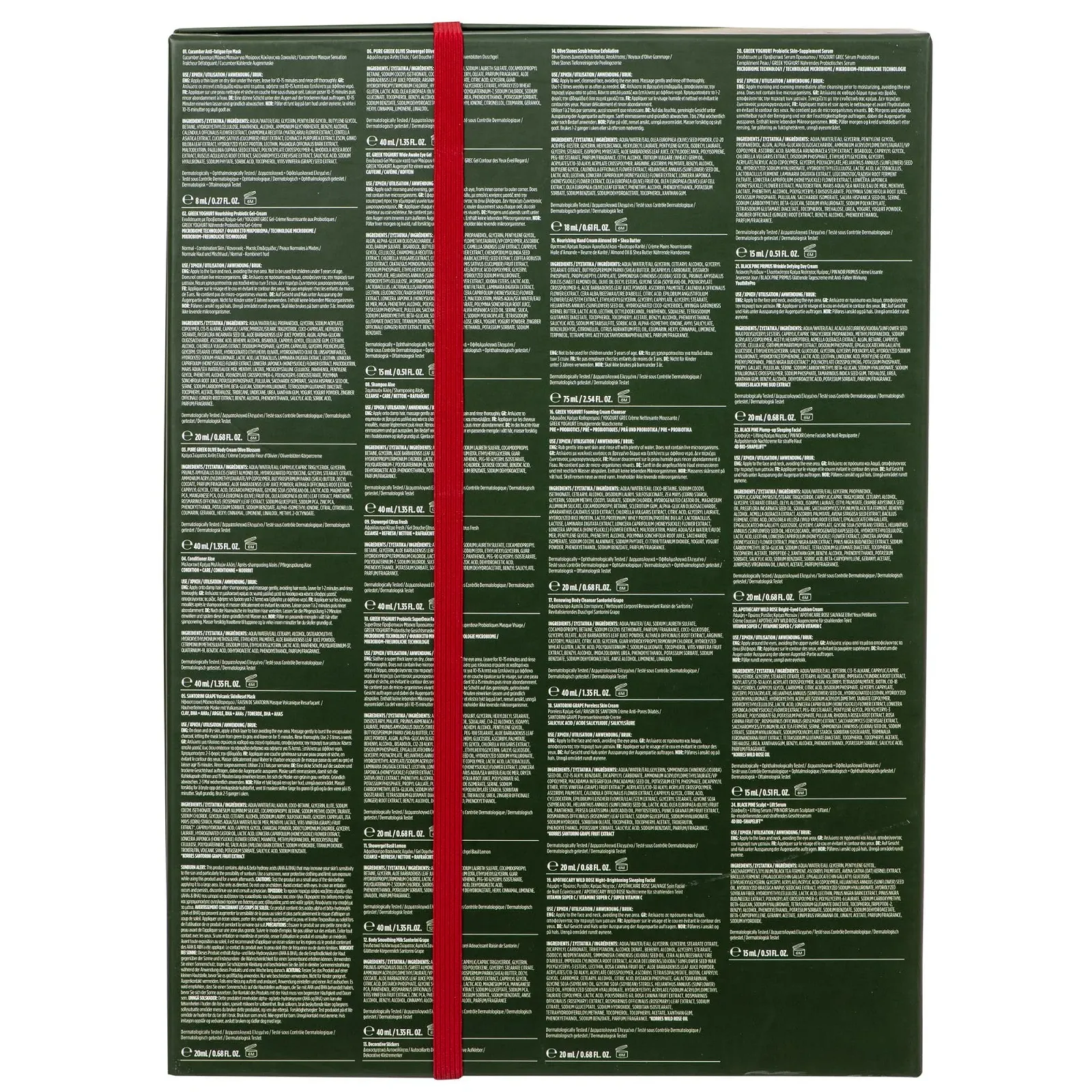 Адвент-календар KORRES 2025 Унісекс - 24 Б'юті Сюрпризи для Чоловіків та Жінок - Догляд за Обличчям, Тілом та Волоссям, фото №8