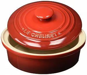 Форма для запекания сыра Le Creuset 71019580600000 с крышкой керамическая Вишнево-красный synthetic.ua - Фото 1