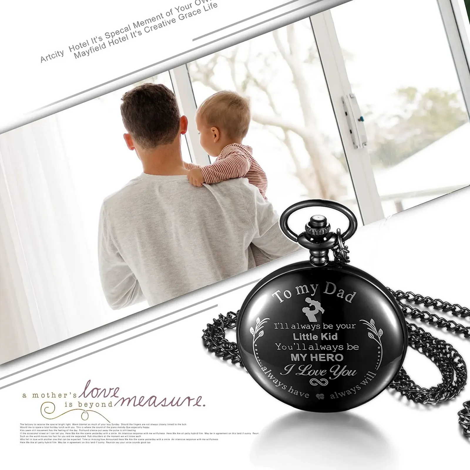 Кишеньковий годинник JewelryWe з ланцюжком для чоловіків та жінок, фото №6 Кишеньковий годинник JewelryWe з ланцюжком для чоловіків та жінок, фото №6