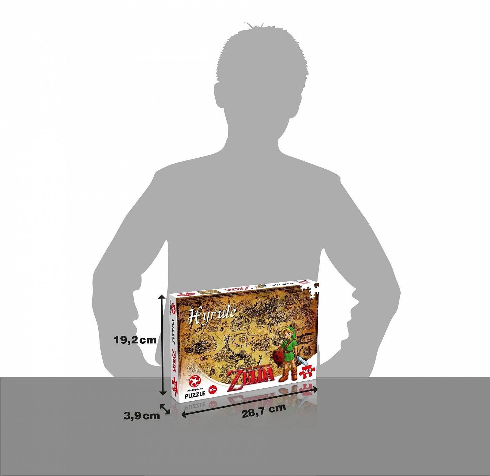 Пазл Legend of Zelda Hyrule Field 500 елементів, фото №3 Пазл Legend of Zelda Hyrule Field 500 елементів, фото №3