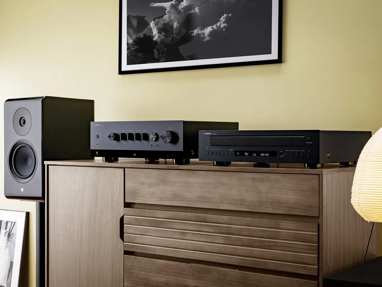 CD-програвач Yamaha CD-C603 5-дисковий CD-чейнджер для різних форматів з переднім USB-портом для цифрового відтворення та дистанційним керуванням Чорний, фото №5