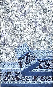 Покривало Bassetti CAPODIMONTE B1 270 x 270 см Синій - Фото 1