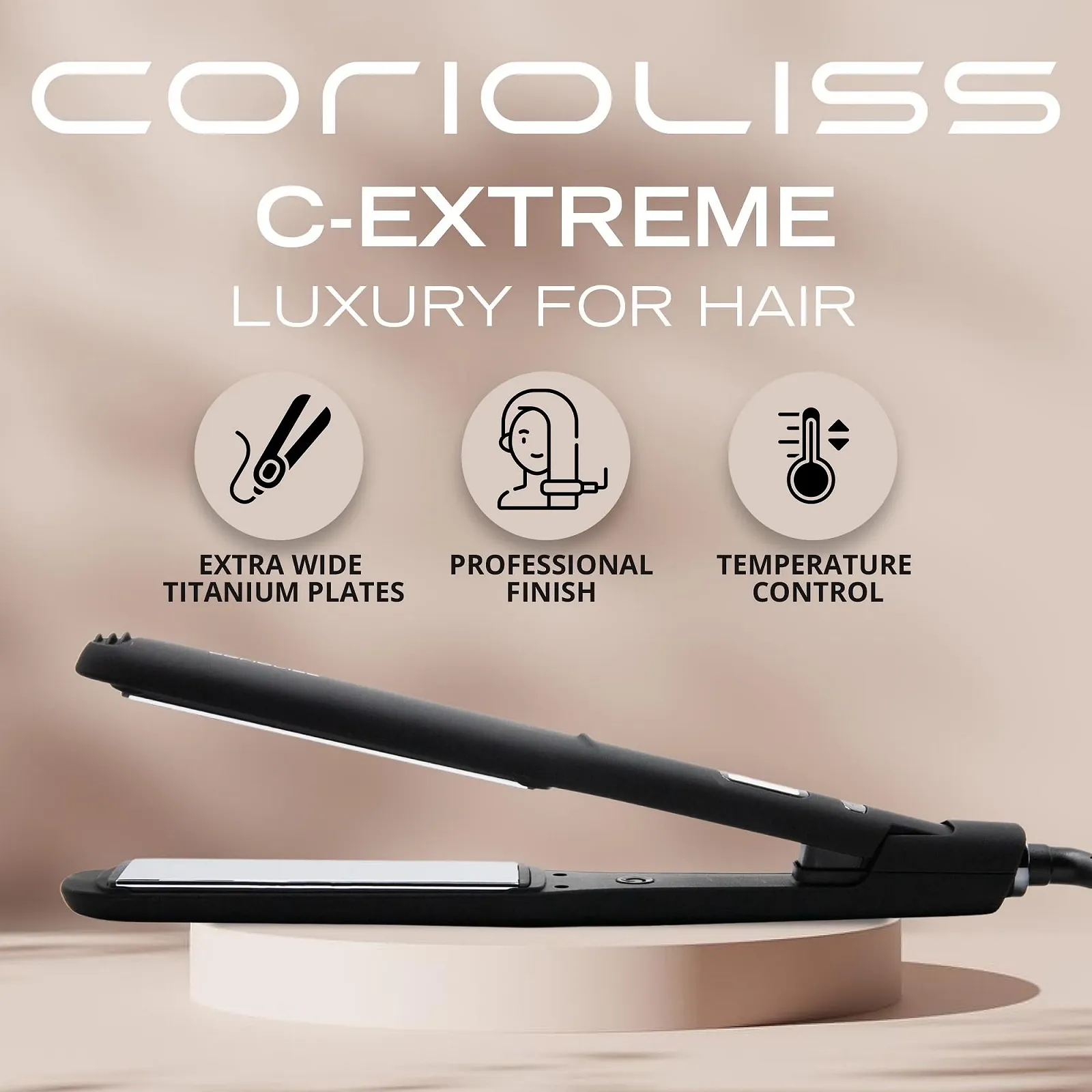 Выпрямитель Corioliss C-Extreme широкие титановые пластины ионизация, фото №2 Выпрямитель Corioliss C-Extreme широкие титановые пластины ионизация, фото №2