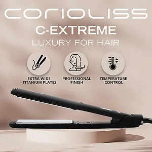 Выпрямитель Corioliss C-Extreme широкие титановые пластины ионизация synthetic.ua - Фото 1