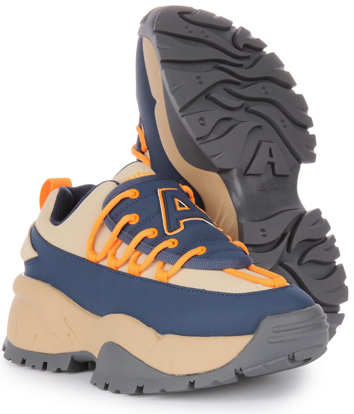 Мужские платформы Acupuncture Gingypock Circle Lgo Chunkky Sole Pullon, фото №5