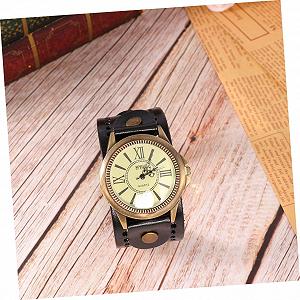 Часы-браслет Retro PartyKindom с римскими цифрами synthetic.ua - Фото 1