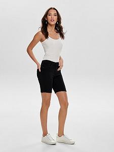 Шорты ONLY LIFE MID LONG SHORTS NOOS 15176847 Черный M synthetic.ua - Фото 1