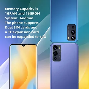 Смартфон 3G 6.52" 1GB RAM 16GB ROM Blue synthetic.ua - Фото 1