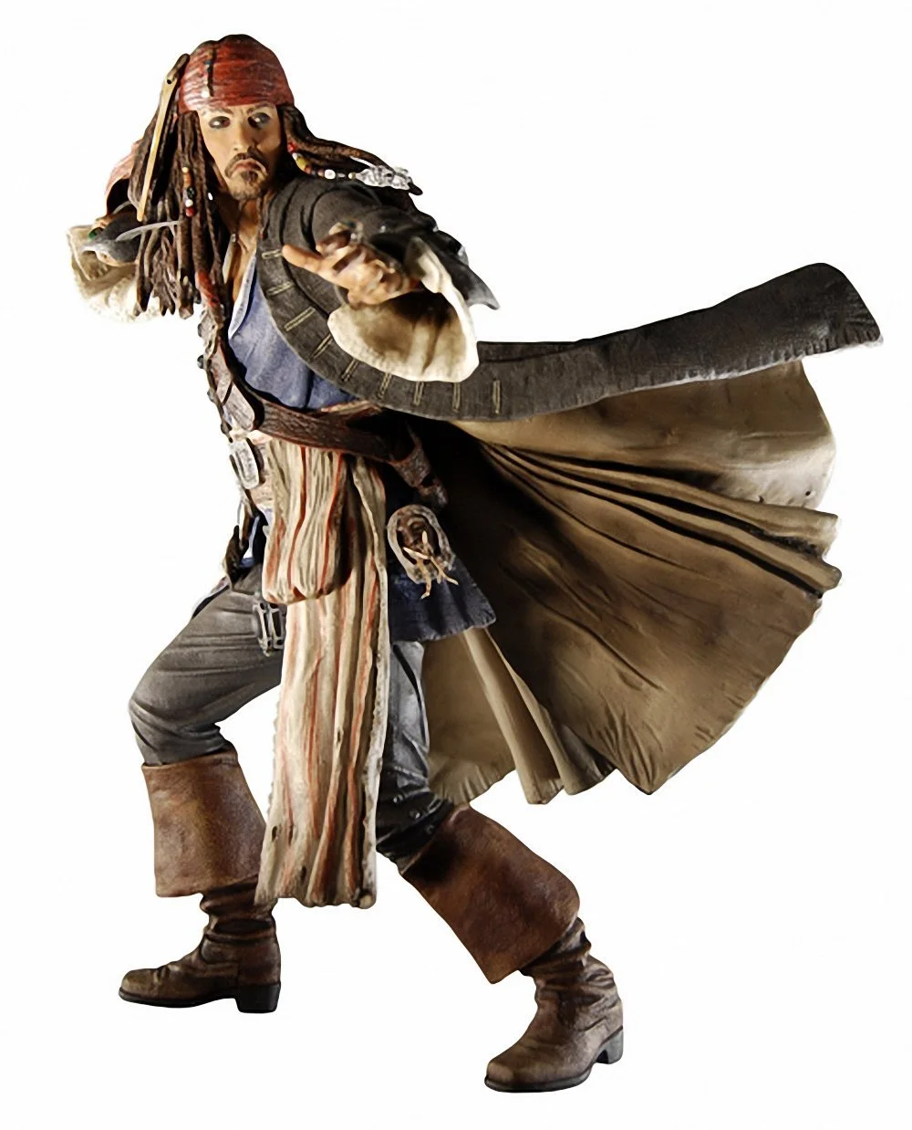 Ігрова фігурка Pirates of the Caribbean 3 At World's End Series 1 Jack Sparrow 17 см, фото №1