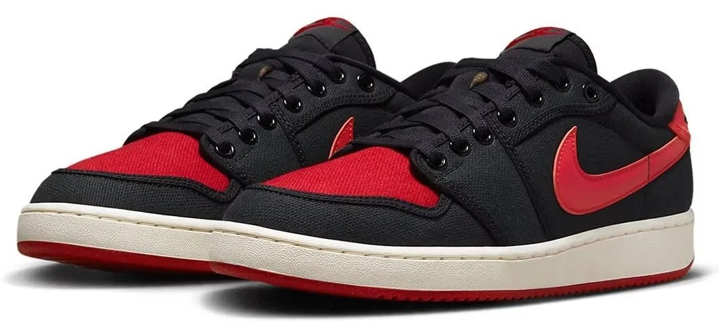 Мужские Кроссовки Nike AJKO 1 Low Black/Varsity Red-Sail (DX4981 006), фото №3