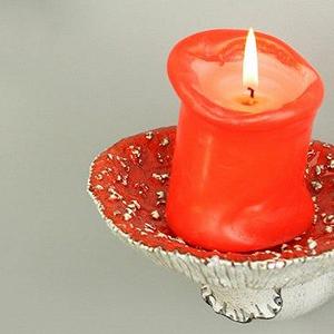 Полка Wall Decor Mushroom Candle Holder для свечей synthetic.ua - Фото 1