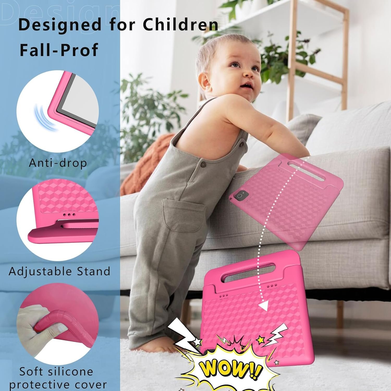 Планшет 10.1" ITDULCET JR-J10A (4+8)/64ГБ Android 14 Чорно - Сірий, фото №3