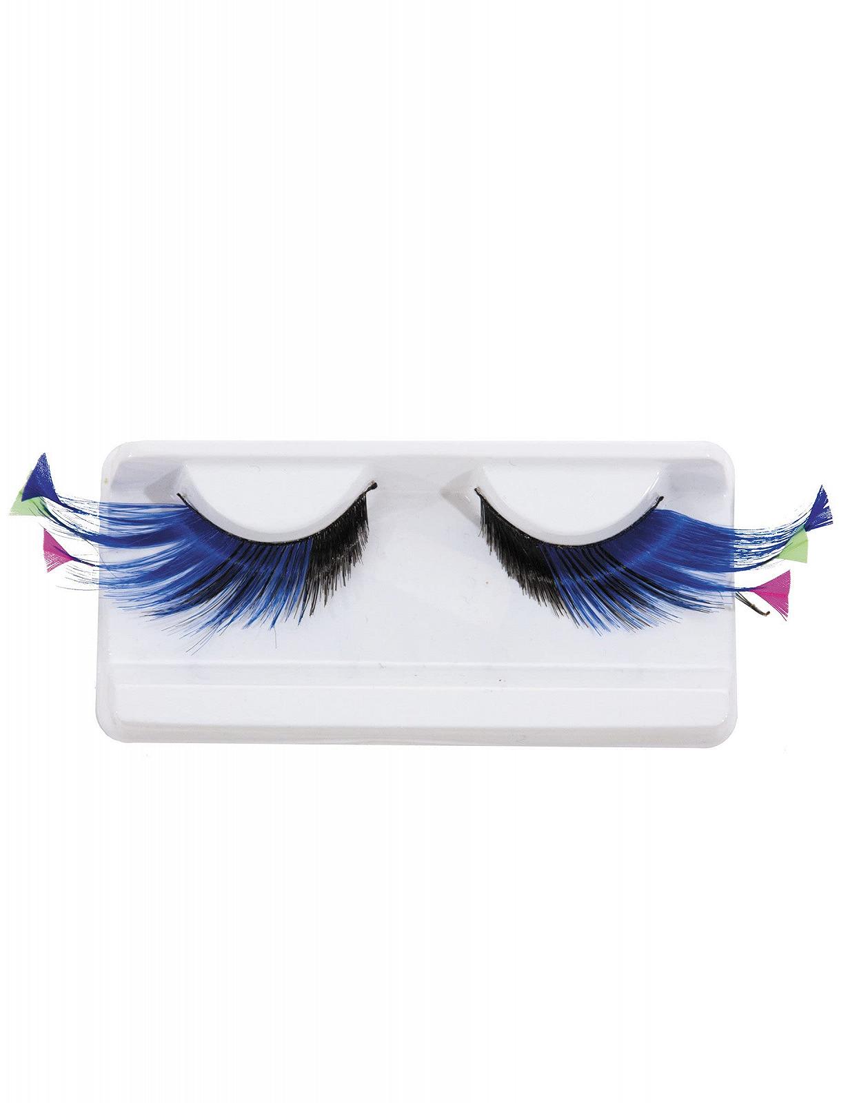 Накладные Ресницы с Пером - Неон, фото №2 Накладные Ресницы с Пером - Неон, фото №2