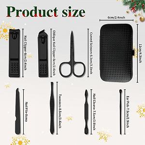 Набір для манікюру та педикюру, 7 шт., з нержавіючої сталі ціна на synthetic.ua - Фото 1 Набір для манікюру та педикюру, 7 шт., з нержавіючої сталі synthetic.ua - Фото 1