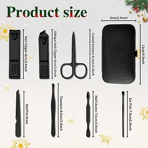 Набор для маникюра и педикюра, 7 шт., из нержавеющей стали synthetic.ua - Фото 1