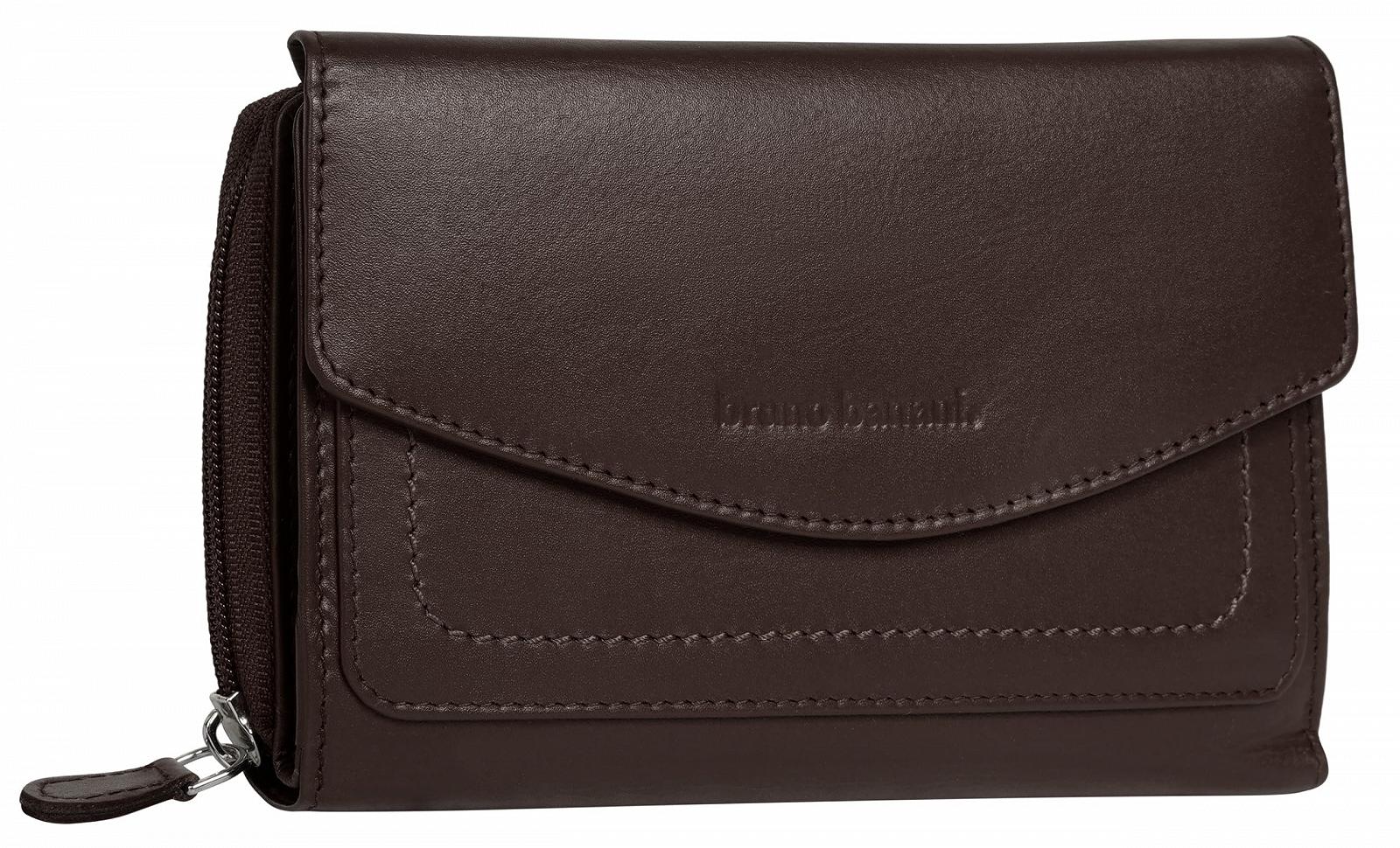 Кошелек bruno banani Кожаный Женский Большой с RFID защитой 022206 Коричневый, фото №3