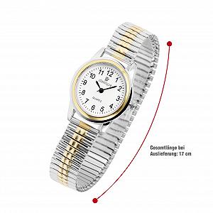 Жіночий годинник Classique Діаметр 28 мм, сріблястий/білий synthetic.ua - Фото 1