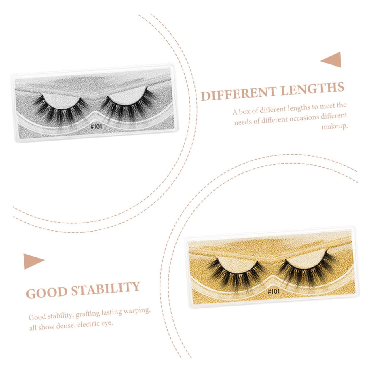 Комплект Angoily 3D 12 пар густі накладні вії, фото №3