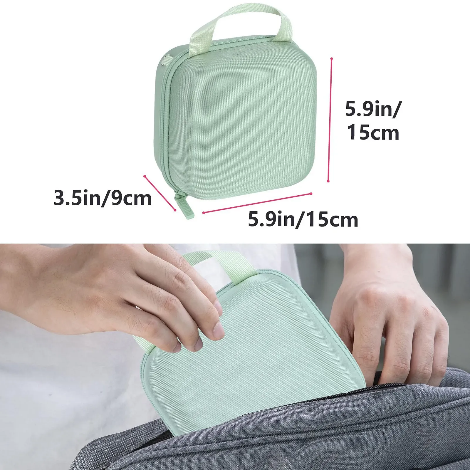 Захисний чохол для фотокамери INSTAX mini 12 / mini 11 Mint green, фото №9