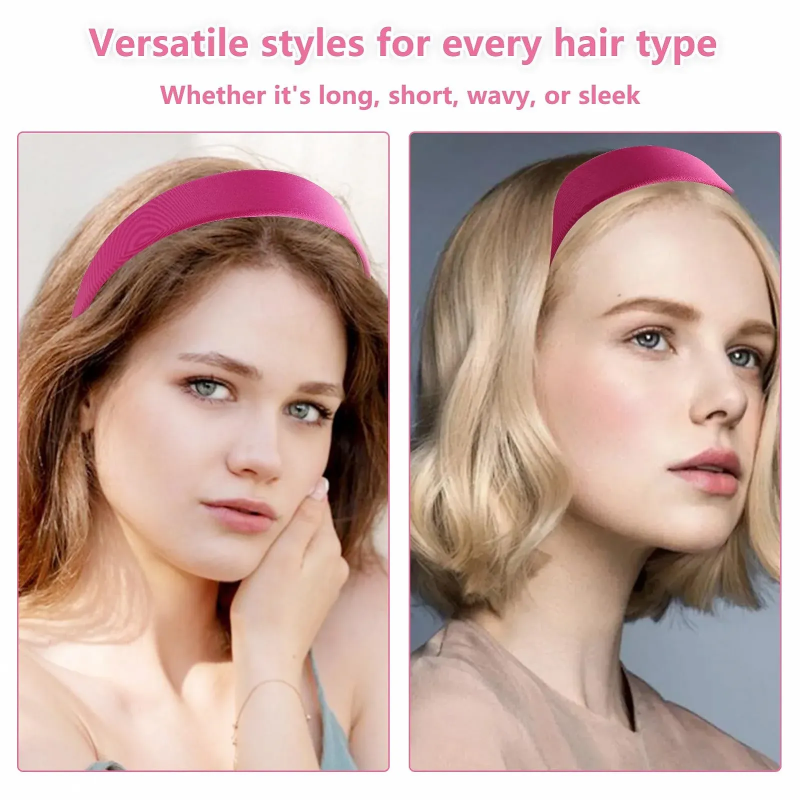 Обруч Розовый Широкий, фото №5 Обруч Розовый Широкий, фото №5