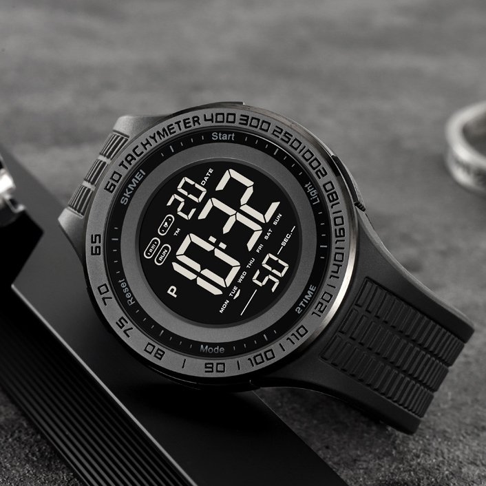 Годинник Skmei 2155BKBK All Black, фото №5