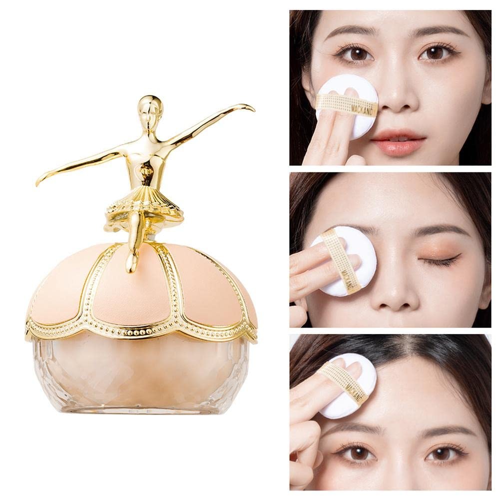 Пудра Ballet Statuette Face Loose Setting Powder Водостійка для макіяжу Контроль блиску Матова тривала, фото №6