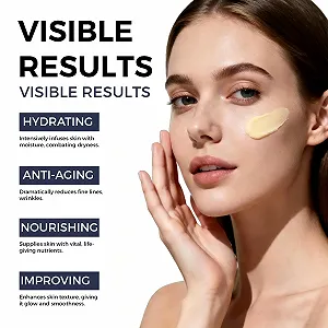 Крем для обличчя денний та нічний Real Luvixa Retinol Collagen Hyaluronic Acid антивіковий зволожуючий з вітамінами A, B, C, E та екстрактом зеленого чаю 50 мл - Фото 1