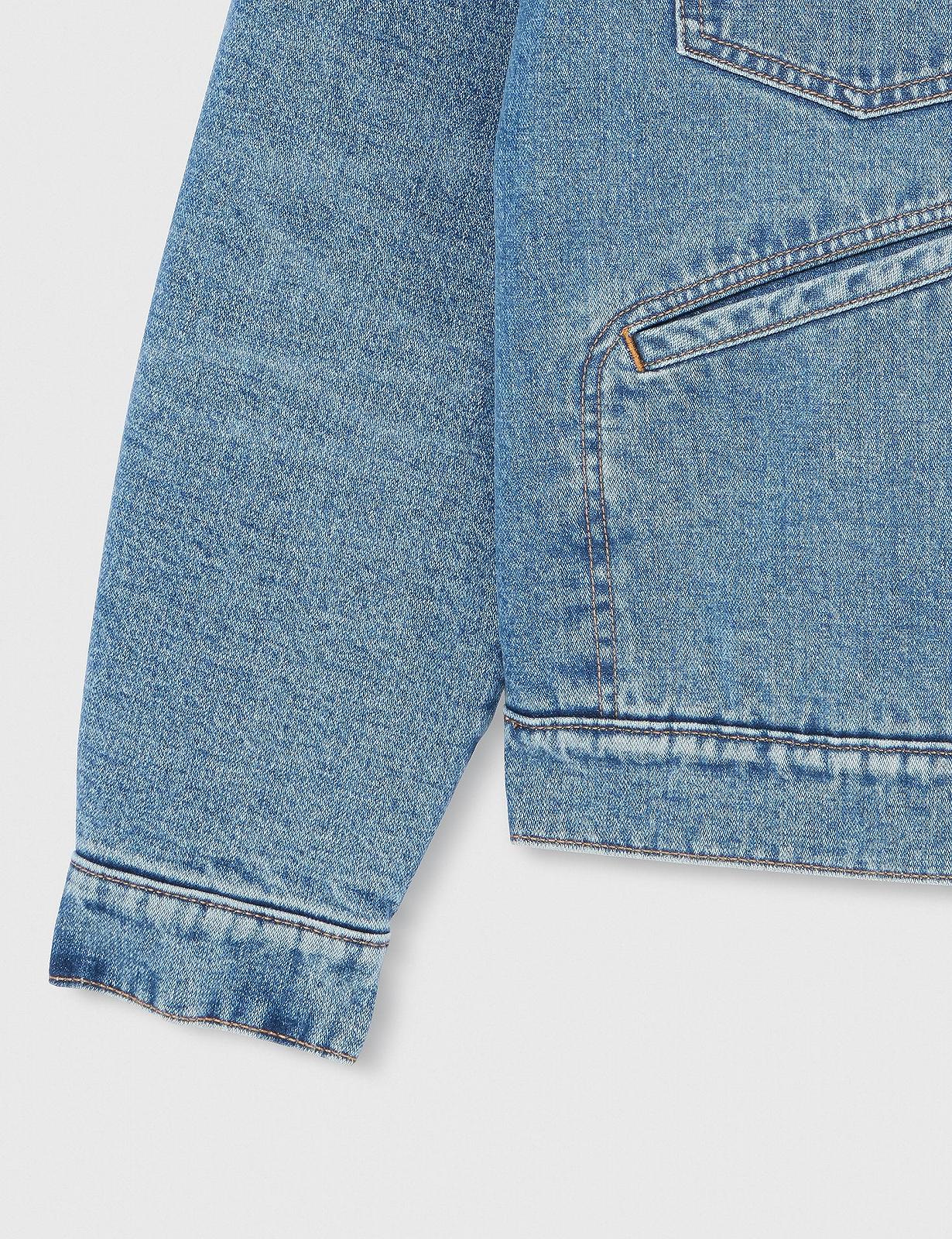 Джинсовая куртка Wrangler Heritage Sherpa для женщин, фото №4