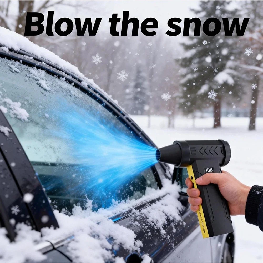 Портативний турбовентилятор Violent F18 Turbo Jet Fan 150000 RPM Black, фото №7