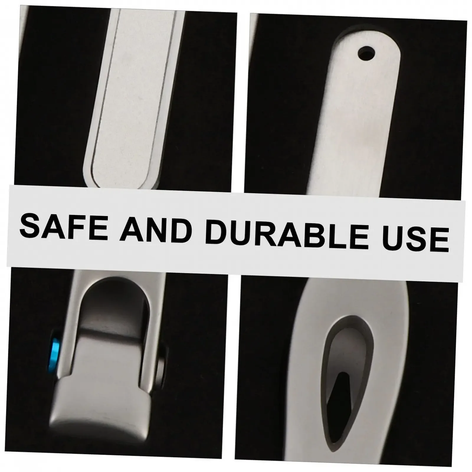 Набор для маникюра Healvian 2 шт. Кусачки для ногтей Пилка для ногтей с коробкой для хранения для путешествий и дома, фото №2 Набор для маникюра Healvian 2 шт. Кусачки для ногтей Пилка для ногтей с коробкой для хранения для путешествий и дома, фото №2