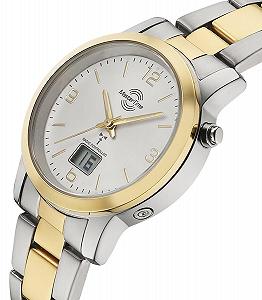 Часы Кварцевые Master Time MTLA-10305-12M Женские Аналоговые Цифровые с Ремешком из Нержавеющей Стали, Браслет synthetic.ua - Фото 1