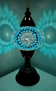 Настільна лампа Samarkand Lights L Мозаїчна Східна Бірюзова - Фото 1