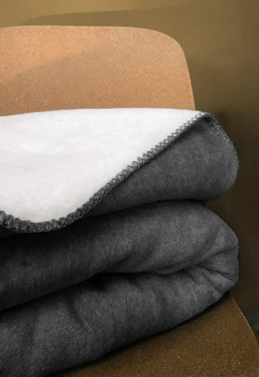 Покривало Jilda-Tex Premium Reversible Cosy Days Однотонна 60% Бавовна 40% Акрил Галька, фото №4