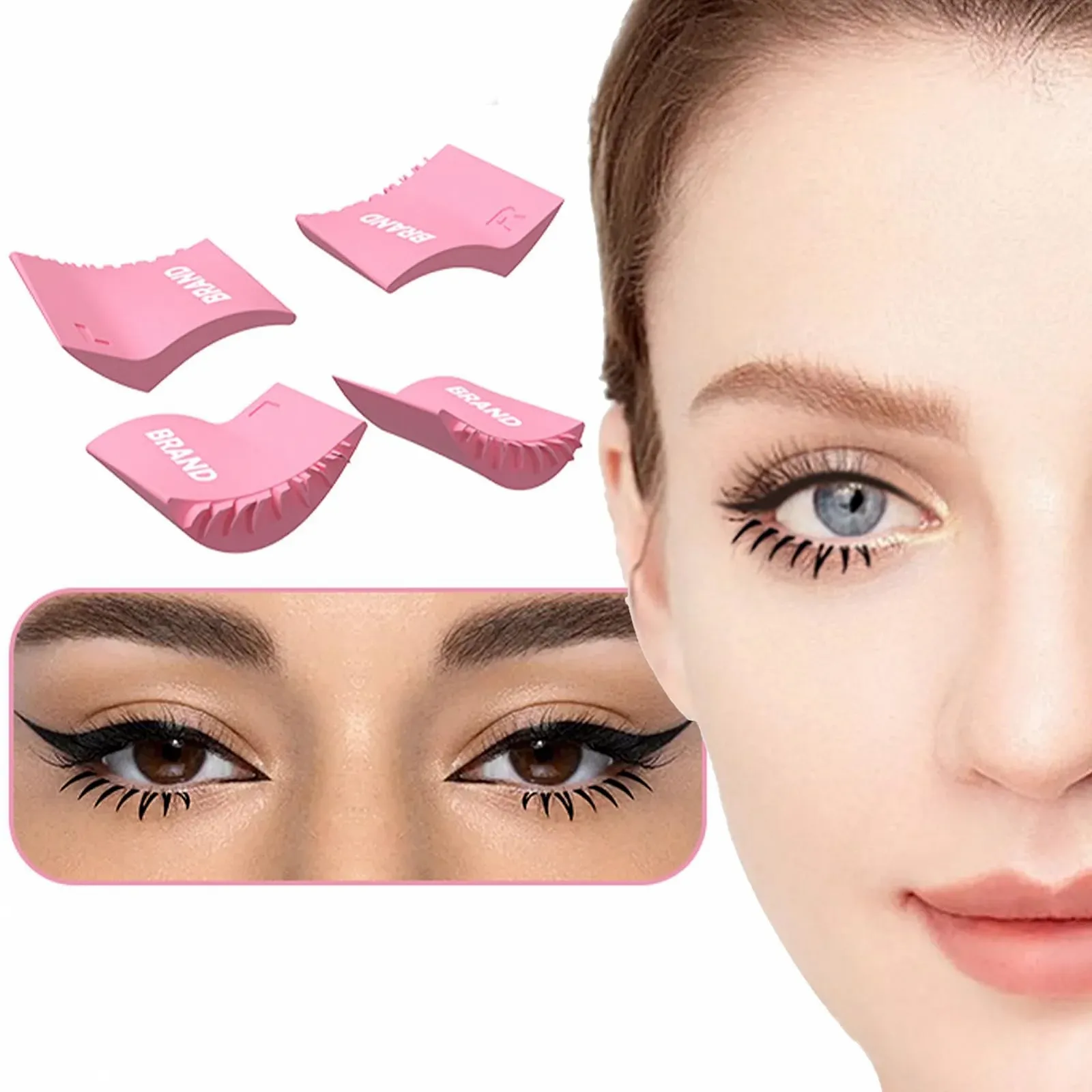 Силіконовий інструмент для нижніх вій своїми руками Портативний, фото №4