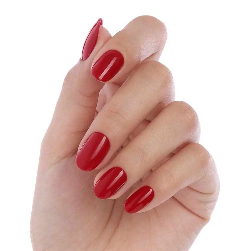 Гель-лак BLUESKY Ruby Red Collection Bulls Eye QXG222 Красный, фото №4 Гель-лак BLUESKY Ruby Red Collection Bulls Eye QXG222 Красный, фото №4